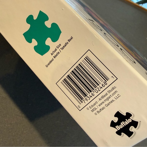 BUFFALO 1500pc colorful jellyfish puzzle - Picture 10 of 13